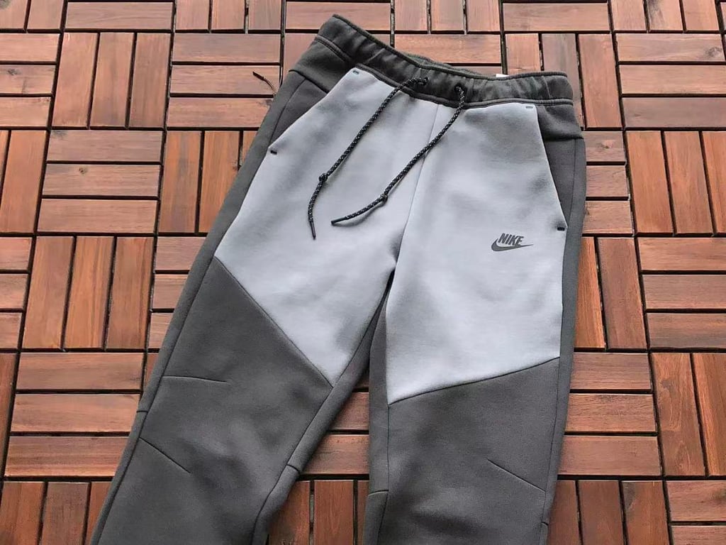 Nike Tech Fleece Tracksuit Grey Black - 59