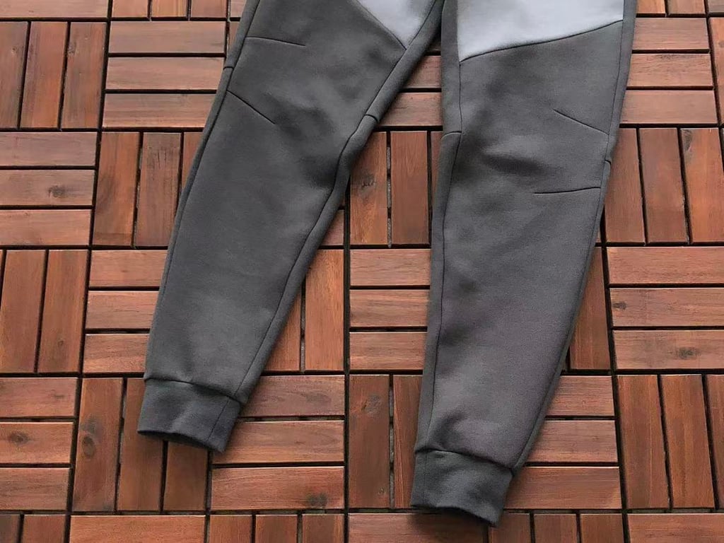 Nike Tech Fleece Tracksuit Grey Black - 60