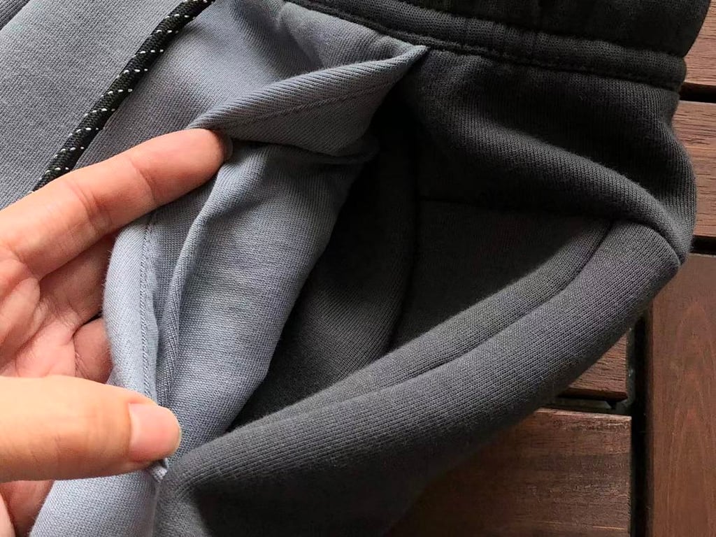 Nike Tech Fleece Tracksuit Grey Black - 62