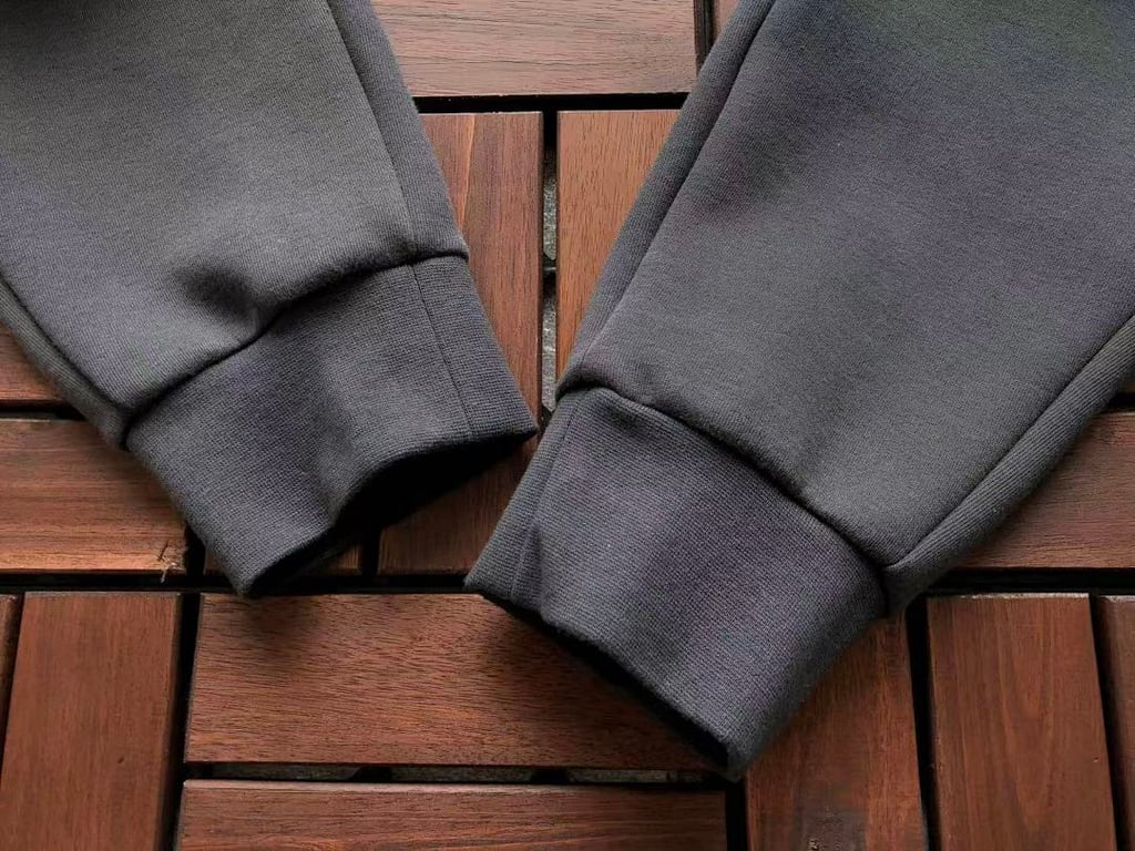 Nike Tech Fleece Tracksuit Grey Black - 69