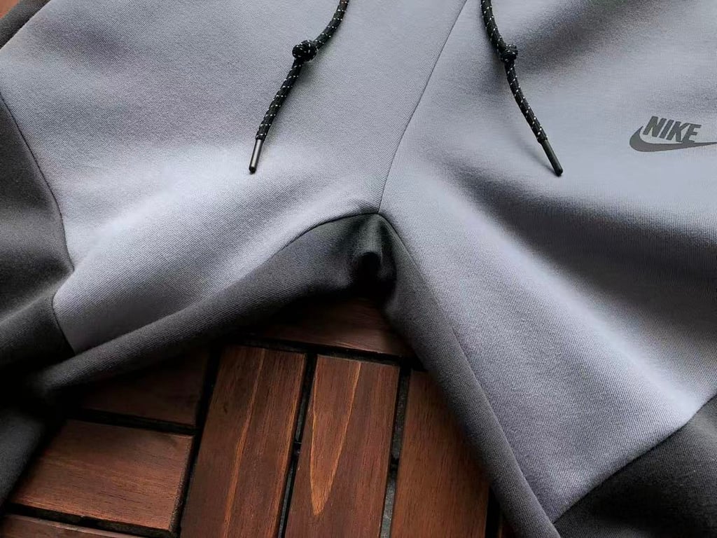 Nike Tech Fleece Tracksuit Grey Black - 70