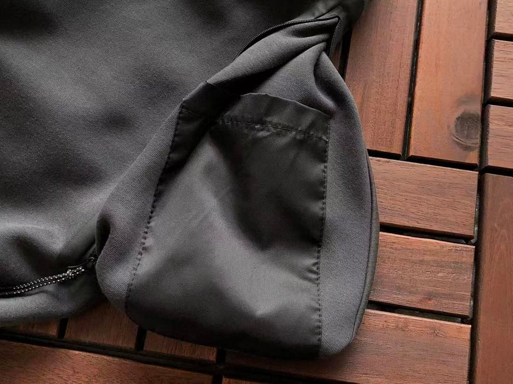 Nike Tech Fleece Tracksuit Grey Black - 77