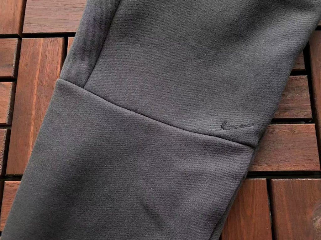 Nike Tech Fleece Tracksuit Grey Black - 79