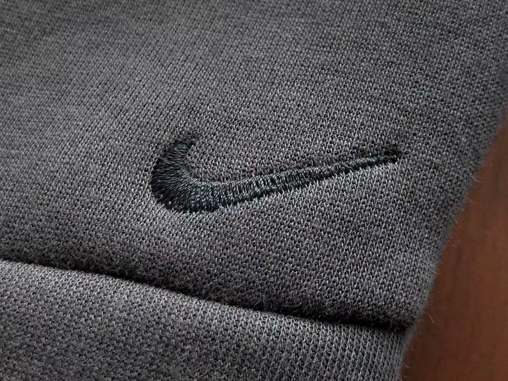 Nike Tech Fleece Tracksuit Grey Black - 80
