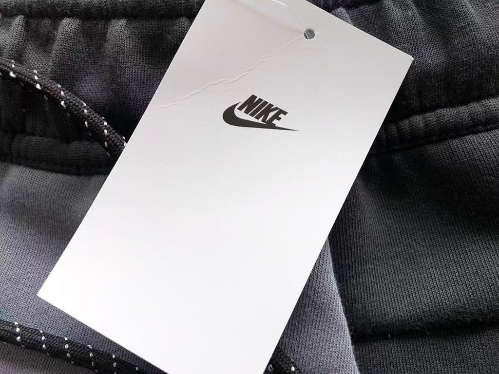 Nike Tech Fleece Tracksuit Grey Black - 89