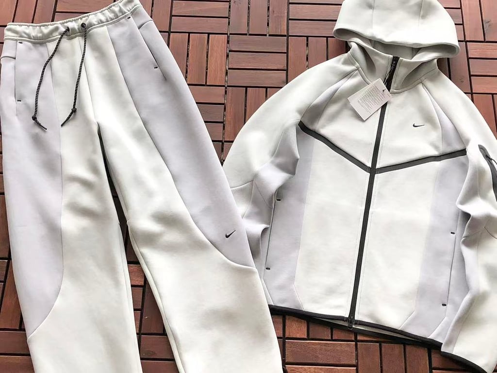 Nike Tech Fleece Pro Tracksuit Light Grey - 3