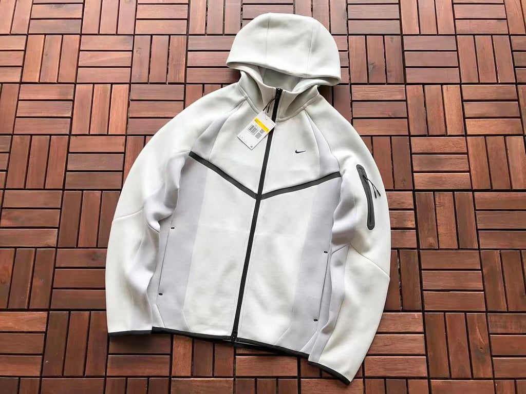 Nike Tech Fleece Pro Tracksuit Light Grey - 5