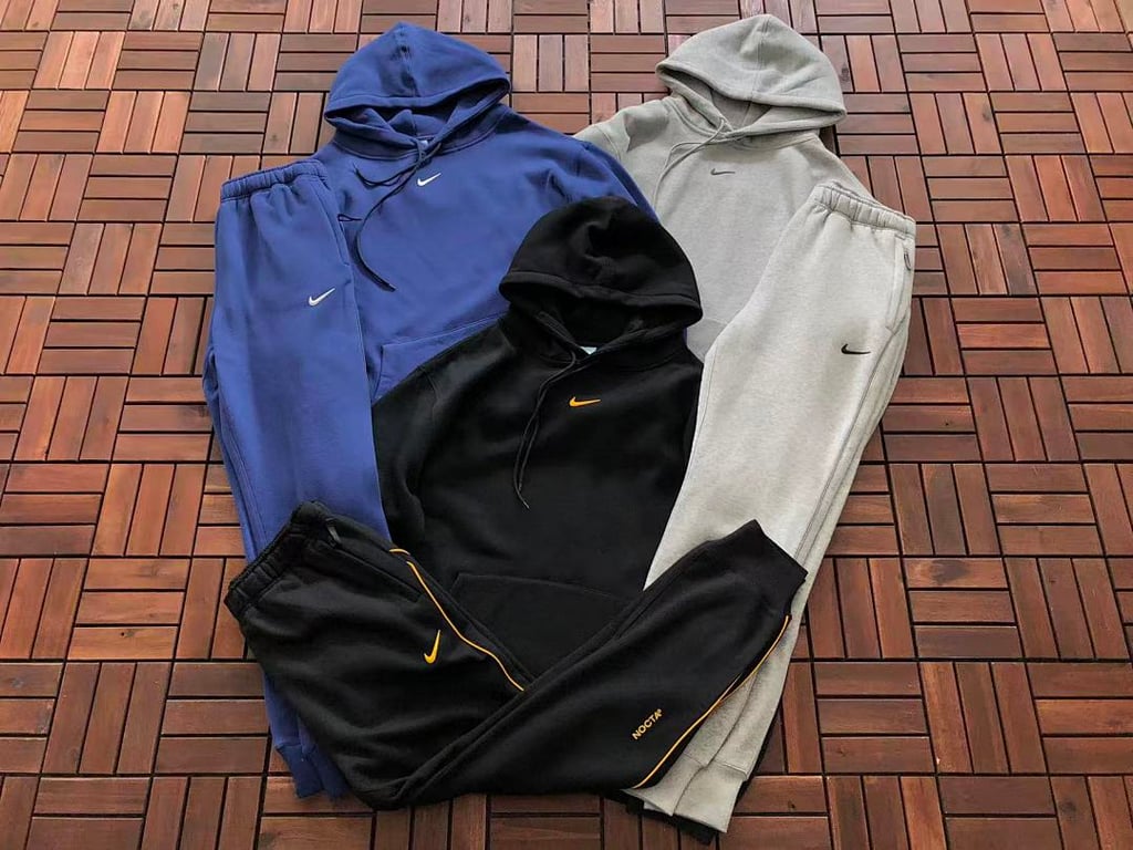 Nike Nocta Fleece Hoodie & Trousers Set - 10