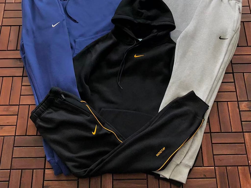 Nike Nocta Fleece Hoodie & Trousers Set - 12