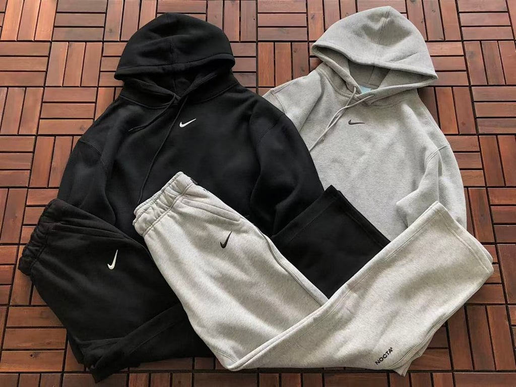 Nike Nocta Fleece Hoodie & Trousers Set - 12
