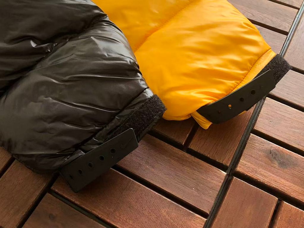 Nike Nocta Puffer Jacket Black Yellow - 14