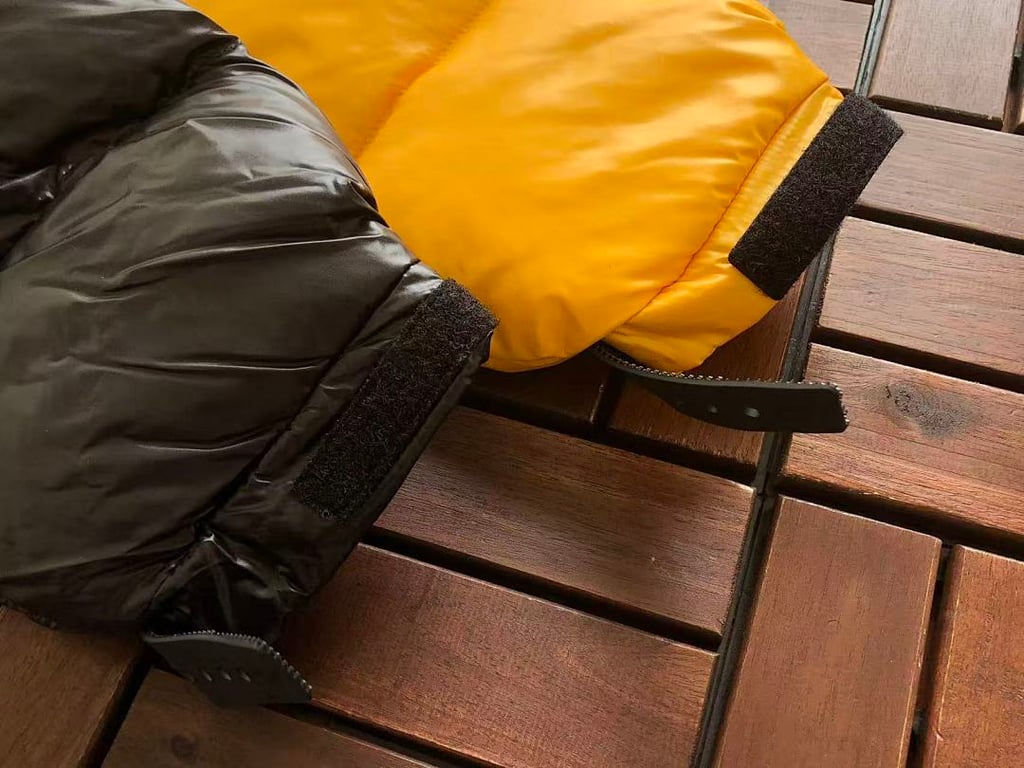 Nike Nocta Puffer Jacket Black Yellow - 15