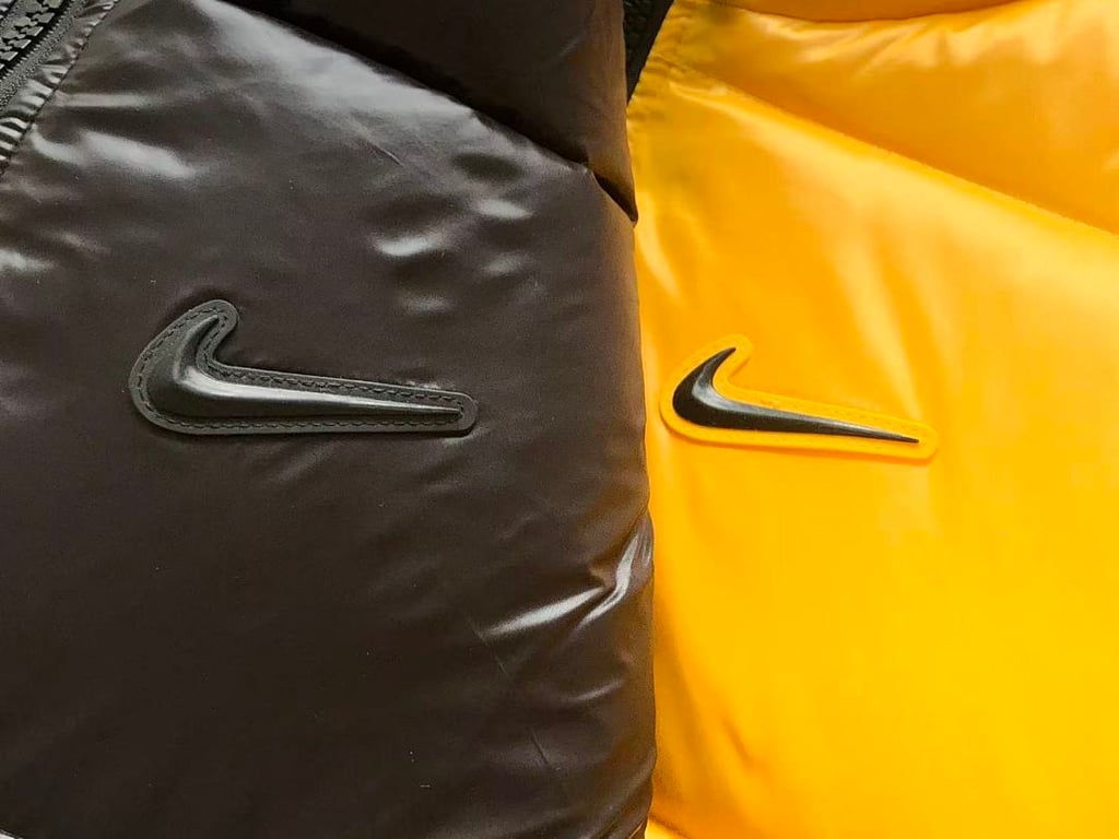 Nike Nocta Puffer Jacket Black Yellow - 17