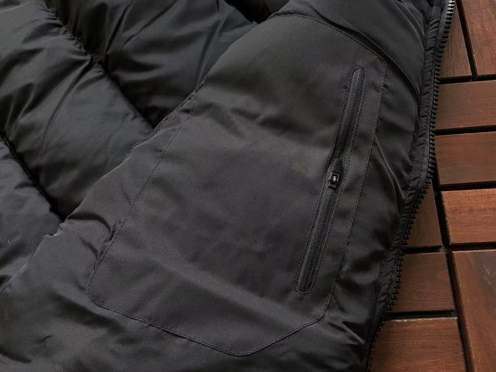 Nike Nocta Puffer Jacket Black Yellow - 29