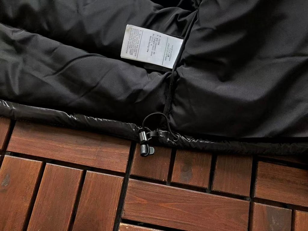 Nike Nocta Puffer Jacket Black Yellow - 31