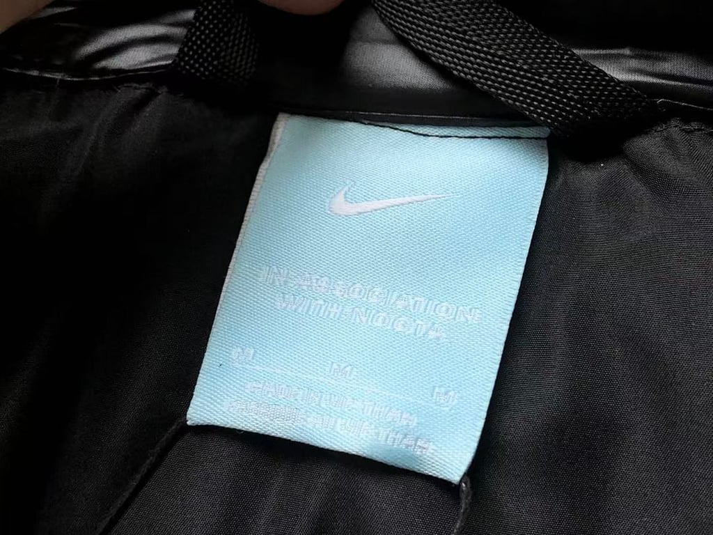 Nike Nocta Puffer Jacket Black Yellow - 33
