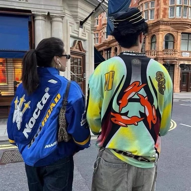 Nocta x L'Art de l'Automobile Racing Jacket Blue - 12