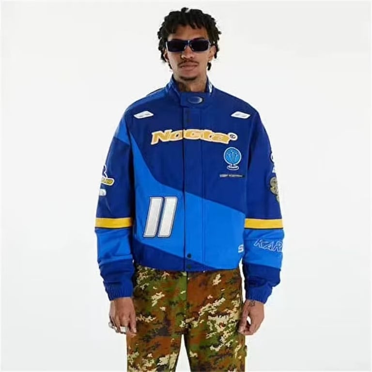 Nocta x L'Art de l'Automobile Racing Jacket Blue - 13