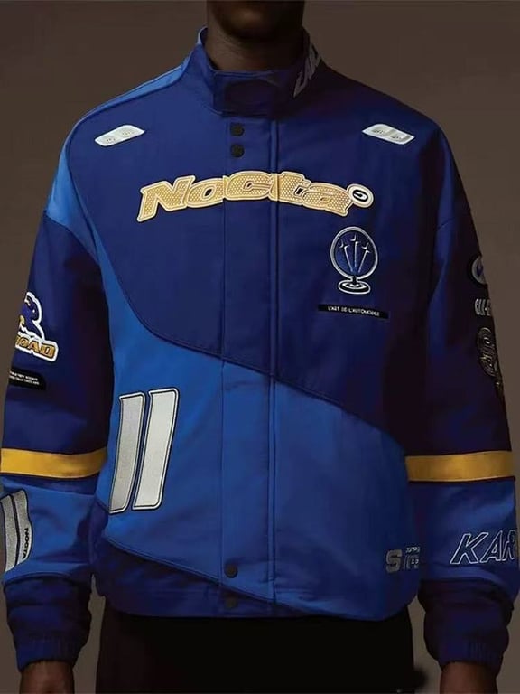 Nocta x L'Art de l'Automobile Racing Jacket Blue - 14