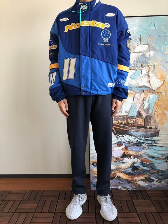 Nocta x L'Art de l'Automobile Racing Jacket Blue - 16