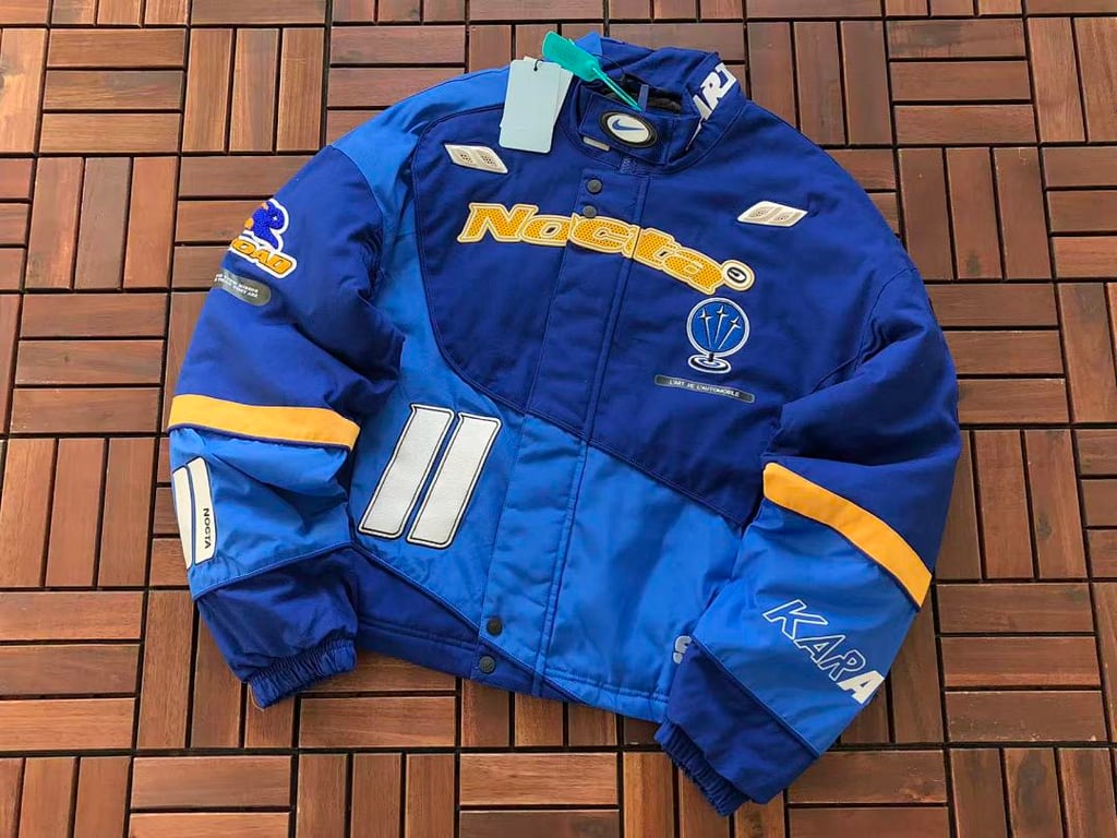 Nocta x L'Art de l'Automobile Racing Jacket Blue - 18