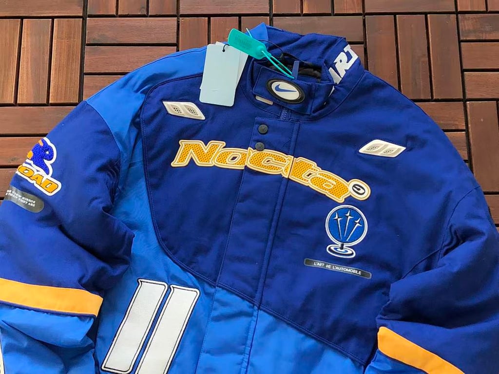 Nocta x L'Art de l'Automobile Racing Jacket Blue - 19