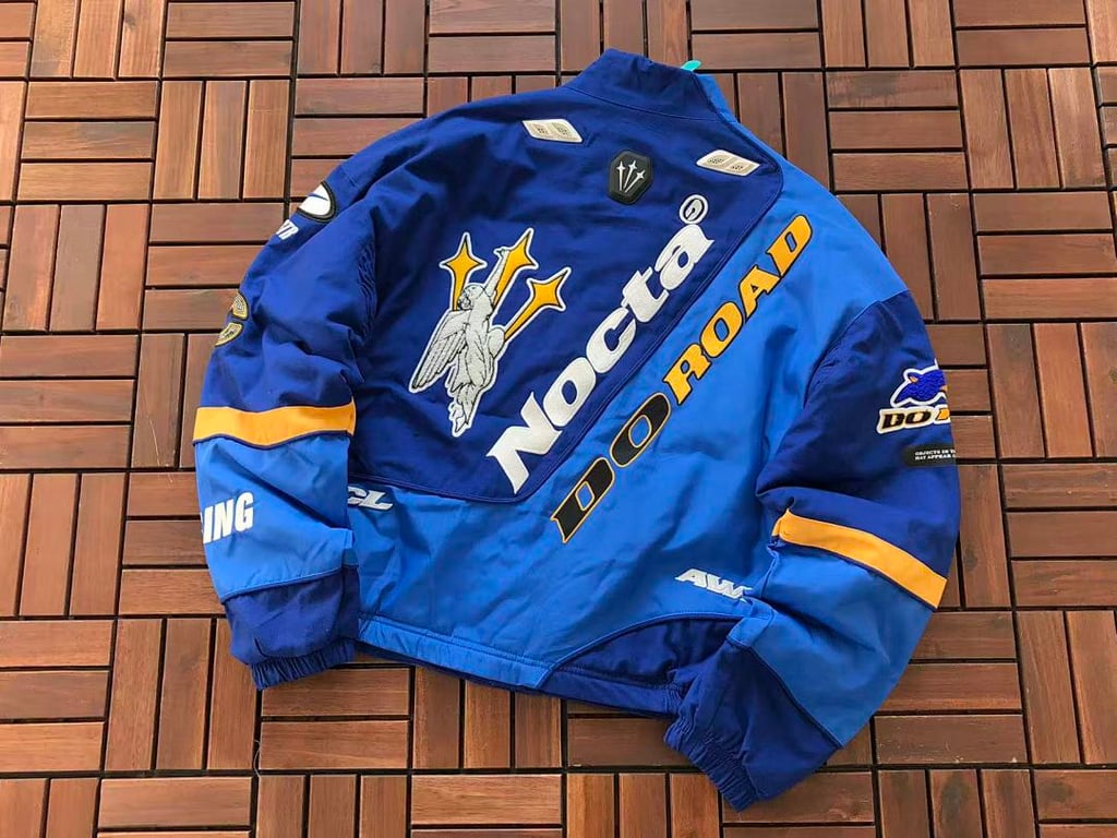 Nocta x L'Art de l'Automobile Racing Jacket Blue - 20