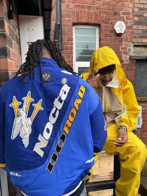 Nocta x L'Art de l'Automobile Racing Jacket Blue - 5