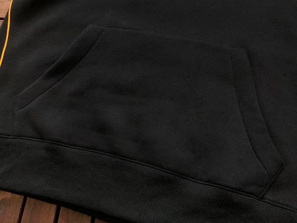 Nike Nocta Fleece Hoodie and Pants Set Black Yellow - 14