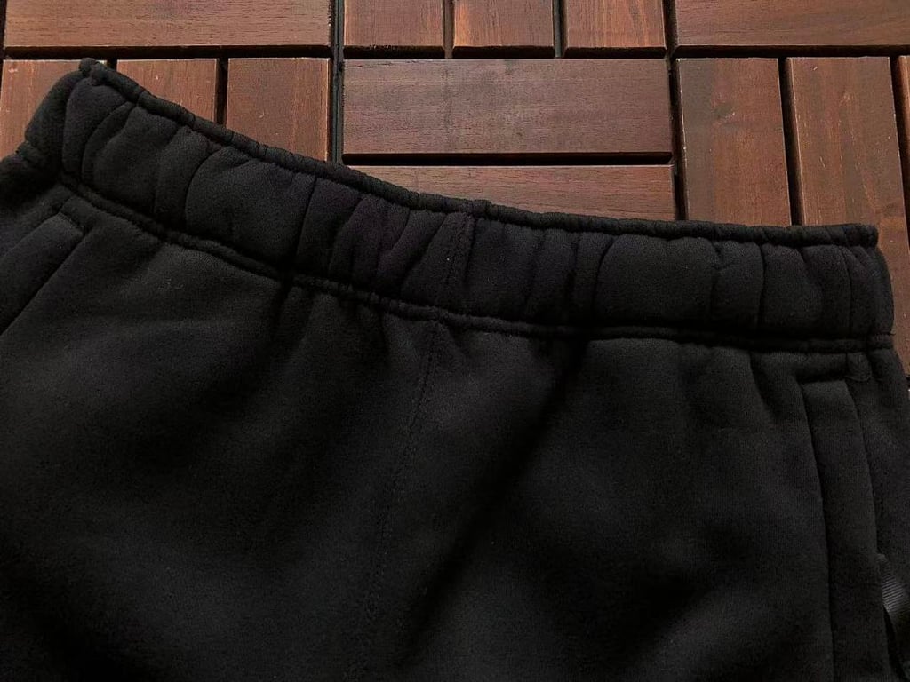 Nike Nocta Fleece Hoodie and Pants Set Black Yellow - 43