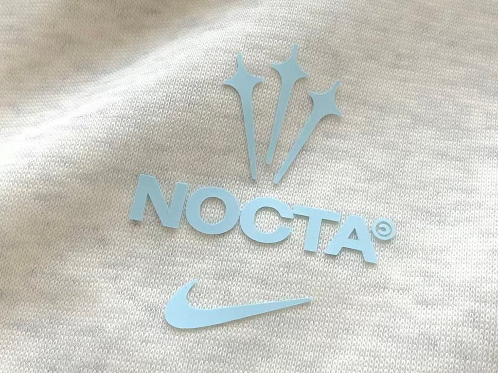 Nocta x Nike Fleece Hoodie & Trousers Tracksuit Grey - 10