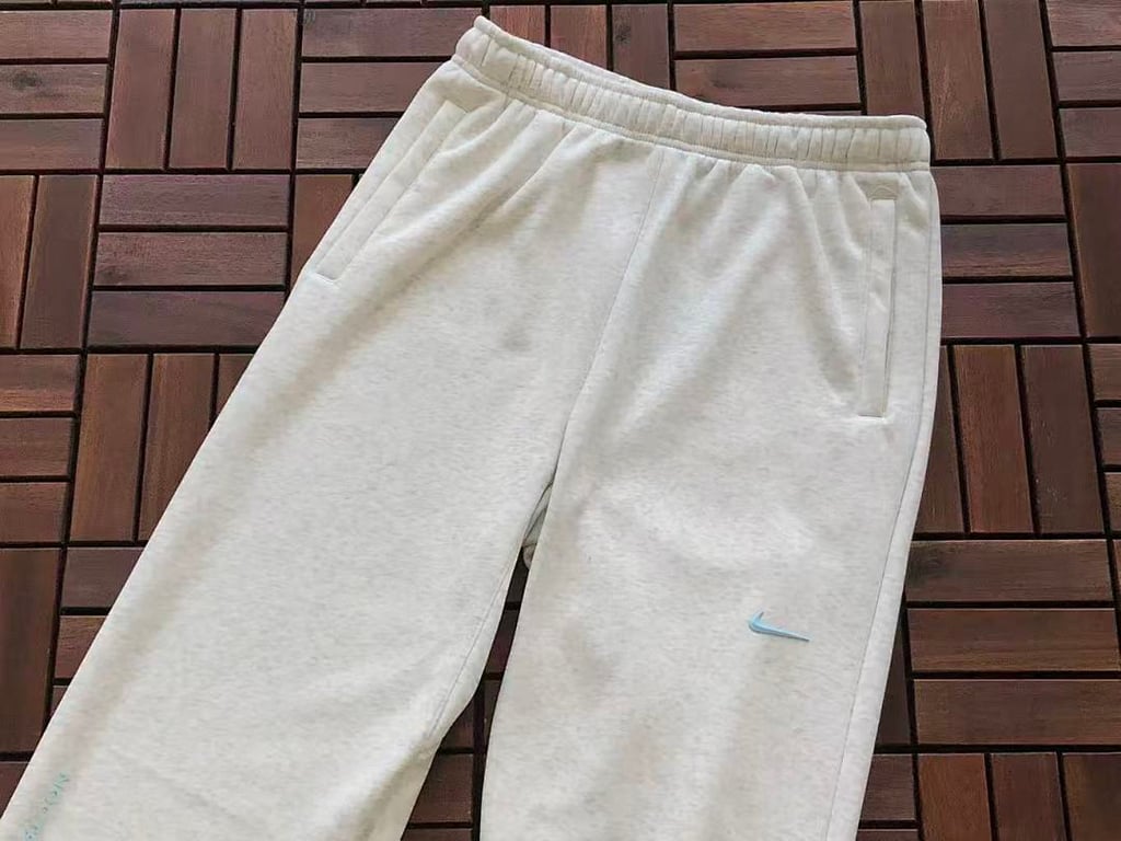 Nocta x Nike Fleece Hoodie & Trousers Tracksuit Grey - 33