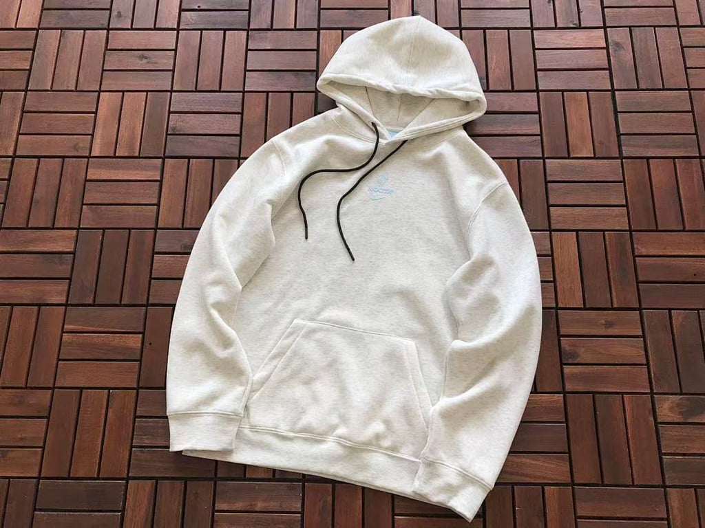 Nocta x Nike Fleece Hoodie & Trousers Tracksuit Grey - 8