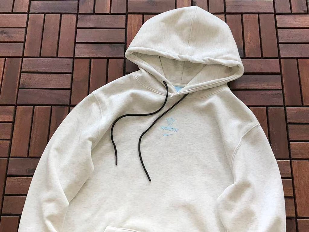 Nocta x Nike Fleece Hoodie & Trousers Tracksuit Grey - 9
