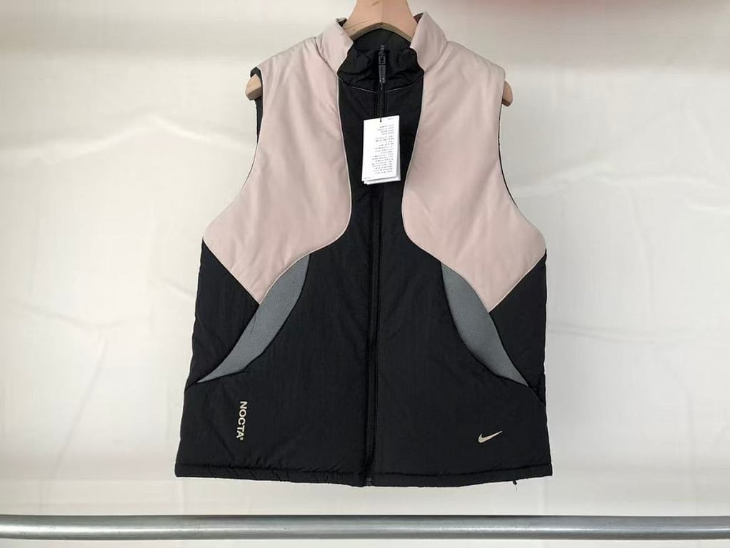Nike Nocta Cotton Vest Black Beige - 47