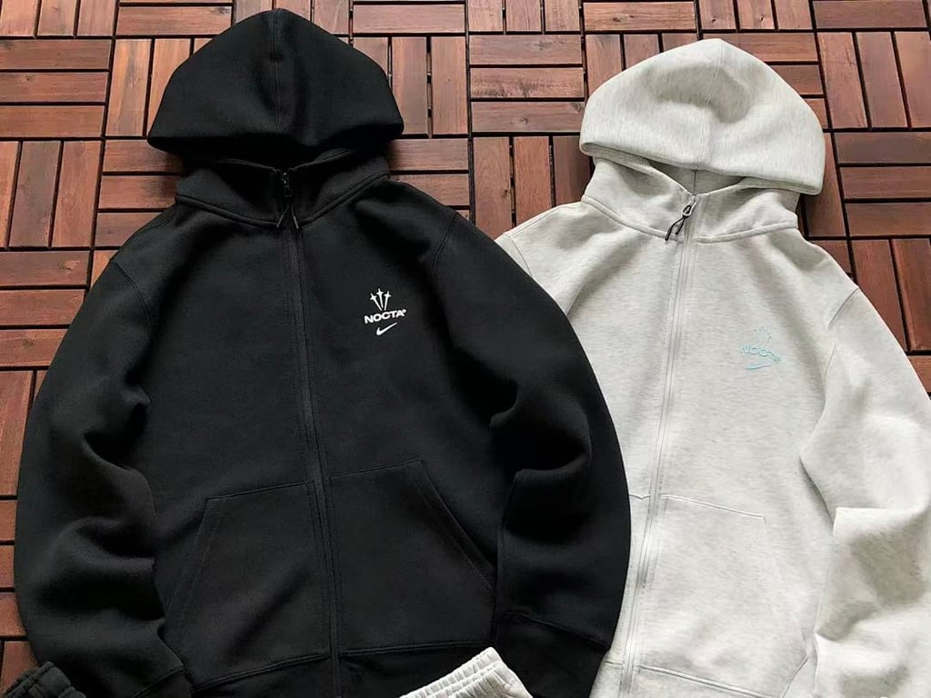 Nike Nocta Zip Hoodie & Trousers Set - 8