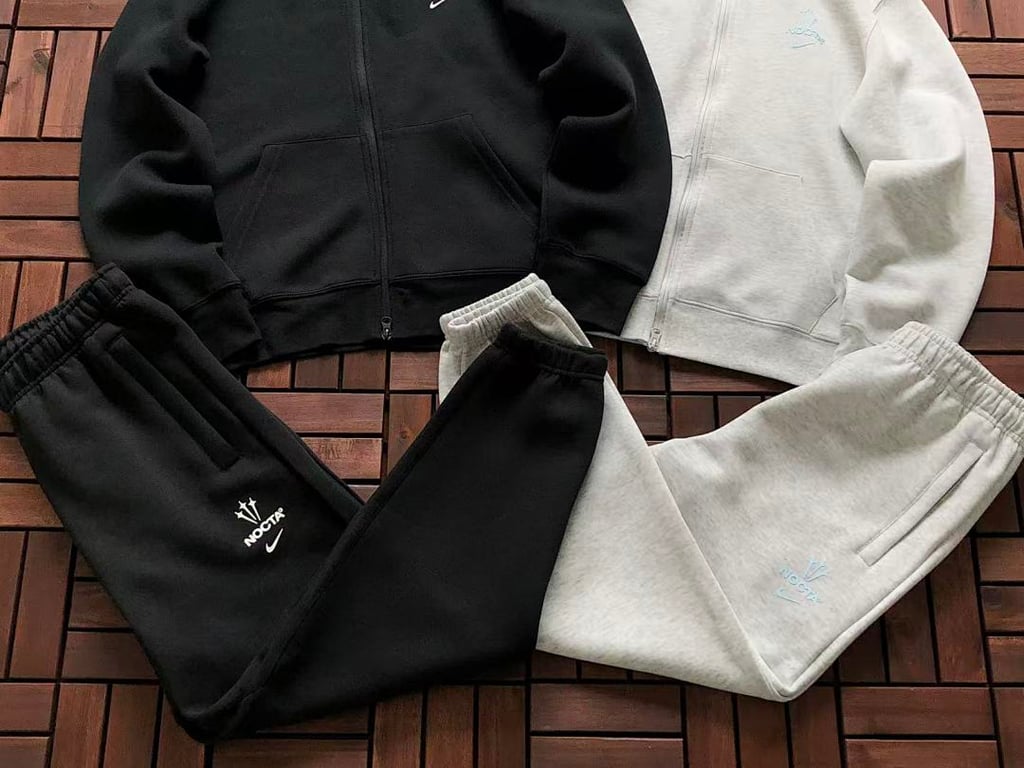 Nike Nocta Zip Hoodie & Trousers Set - 9