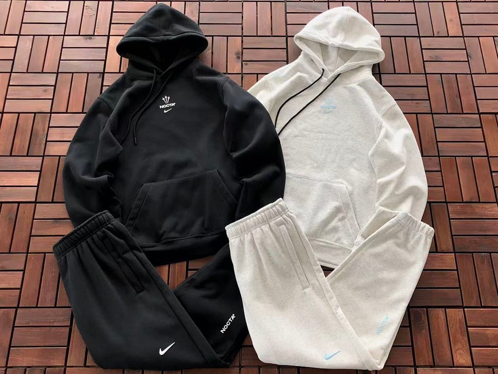 Nocta Fleece Hoodie and Trousers Set - 6