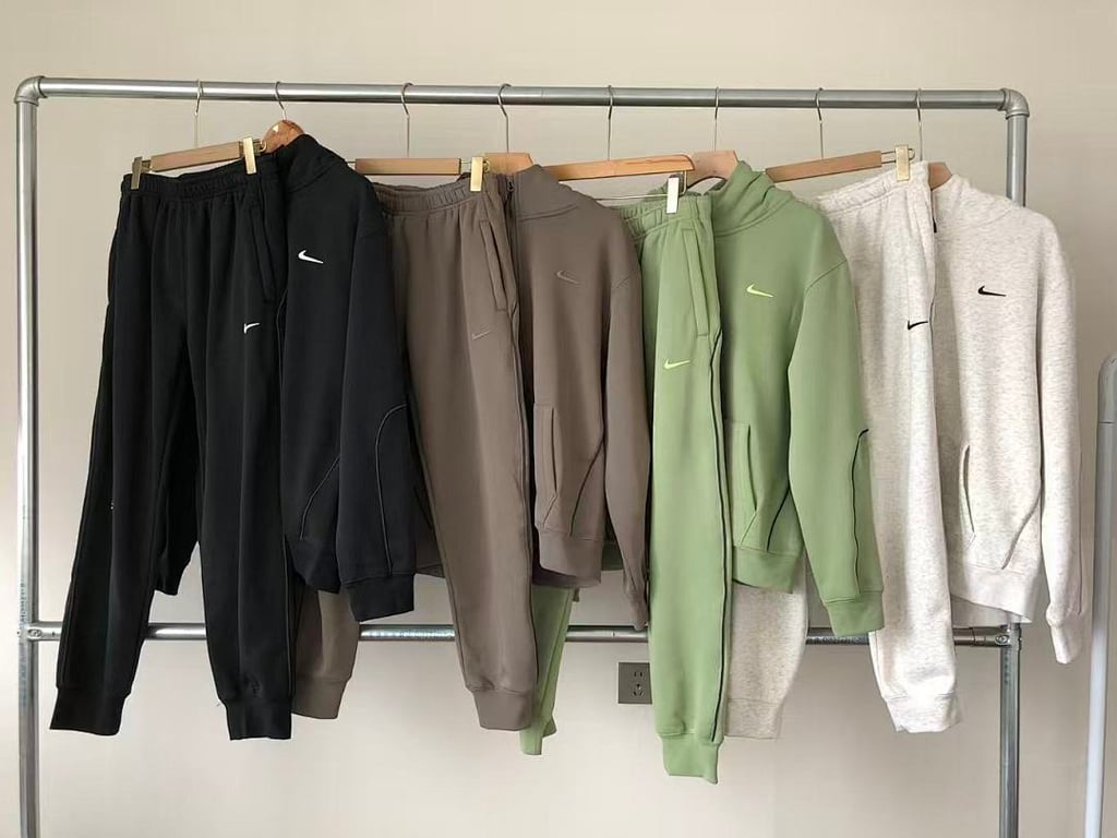 Nike Nocta Fleece Zip Hoodie and Trousers Set - 111