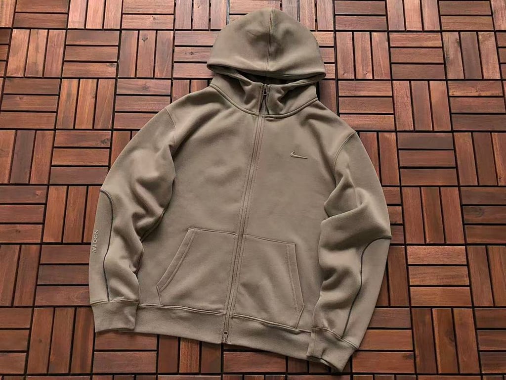 Nike Nocta Fleece Zip Hoodie and Trousers Set - 16