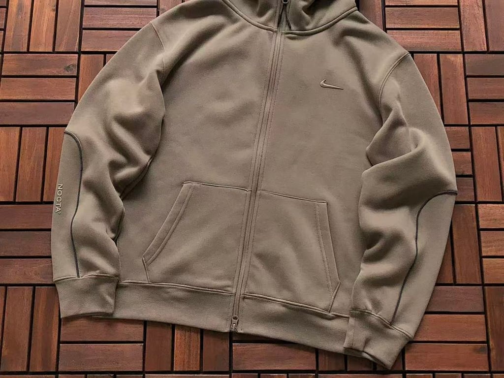 Nike Nocta Fleece Zip Hoodie and Trousers Set - 17