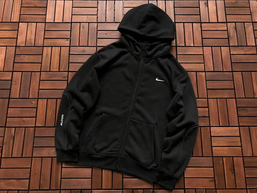 Nike Nocta Fleece Zip Hoodie and Trousers Set - 19