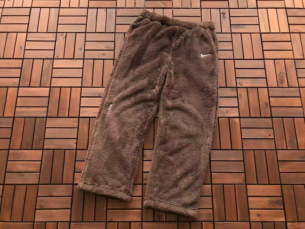Nike Nocta Fleece Tracksuit Brown - 36