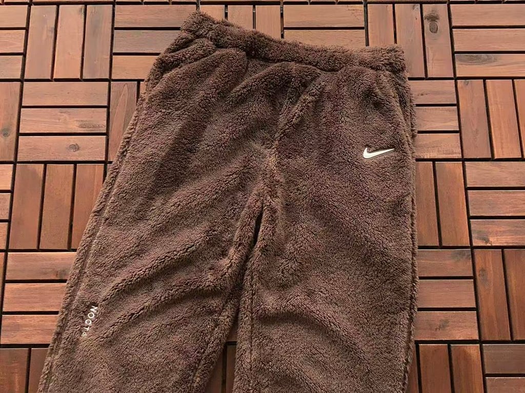 Nike Nocta Fleece Tracksuit Brown - 37