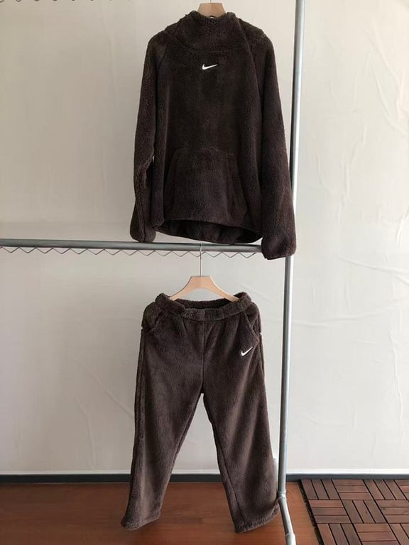 Nike Nocta Fleece Tracksuit Brown - 56