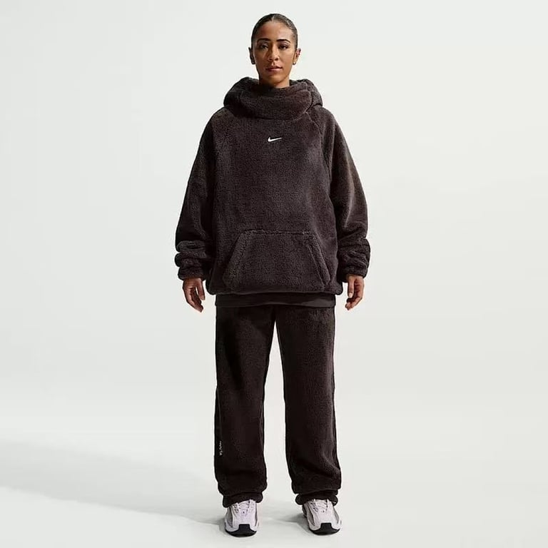 Nike Nocta Fleece Tracksuit Brown - 7