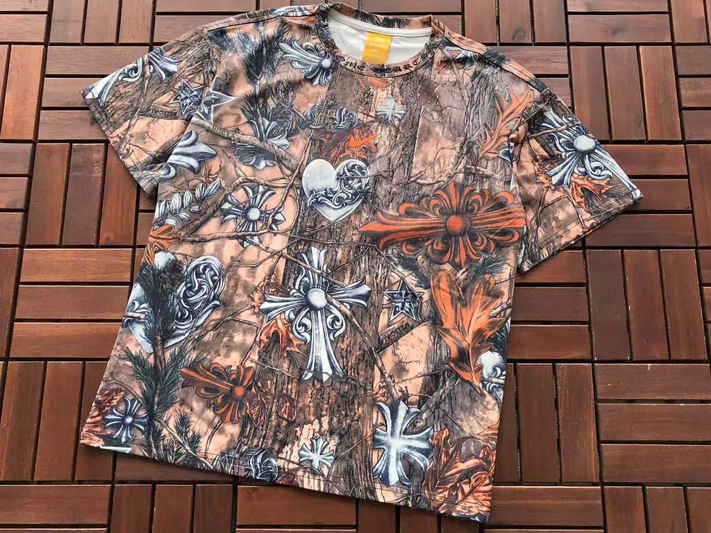 Nocta x Chrome Hearts x Nike Camo Graphic T-Shirt - 13