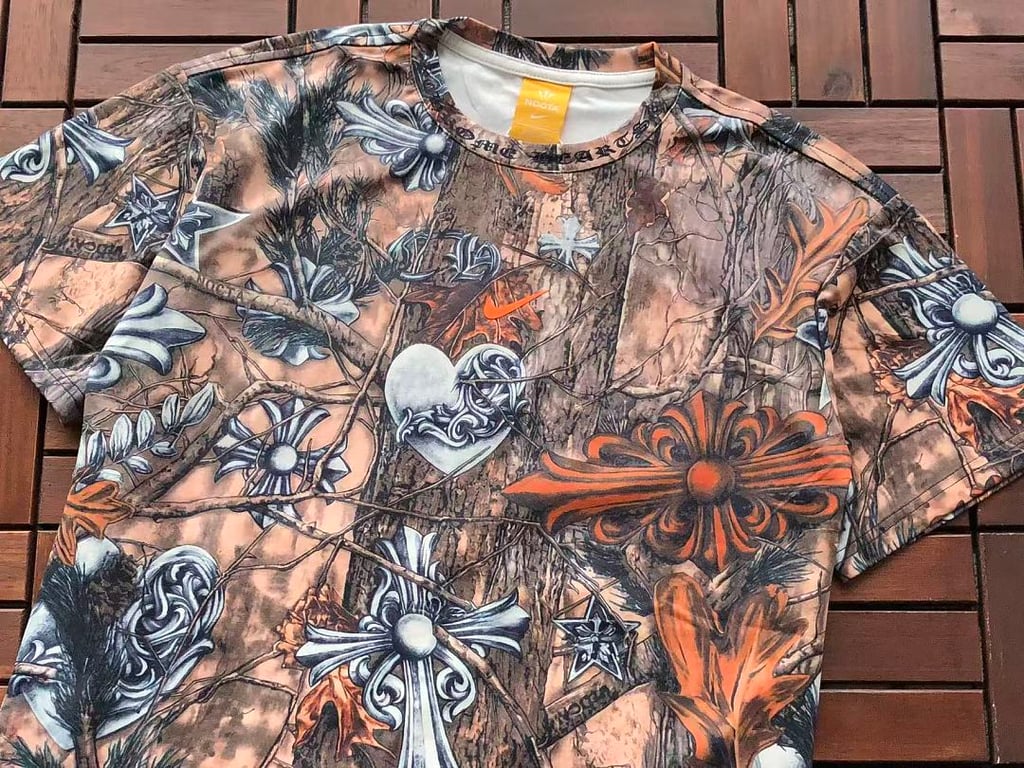 Nocta x Chrome Hearts x Nike Camo Graphic T-Shirt - 14