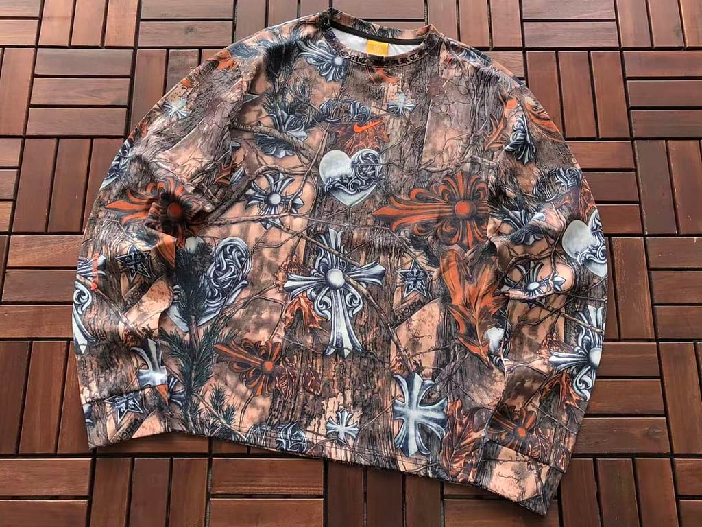 Nocta x Chrome Hearts x Nike Long-Sleeve Camo - 19