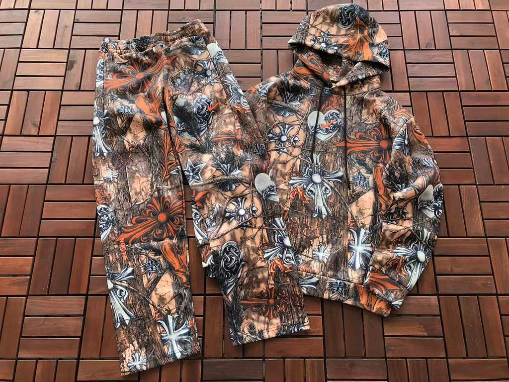 Nocta x Chrome Hearts Real Tree Camo Tracksuit - 11